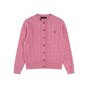 Ralph Lauren Pink Cable Knit Sweater